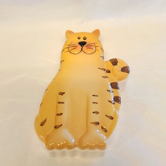 Tabby Cat Trinket Box - Picture 1 of 6